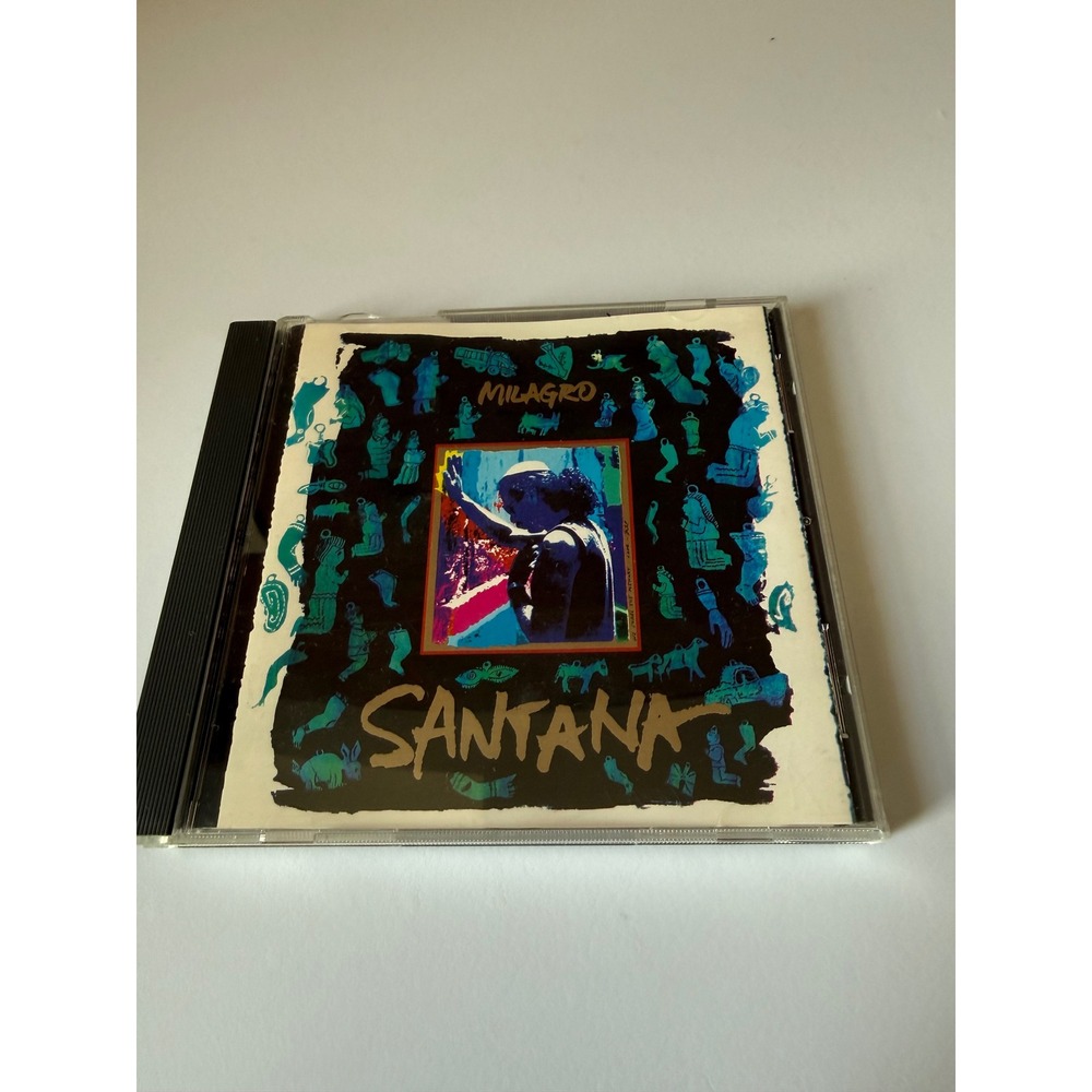 Santana Milagro CD 1992 Polydor Latin Rock Jazz Carlos Santana Studio Album